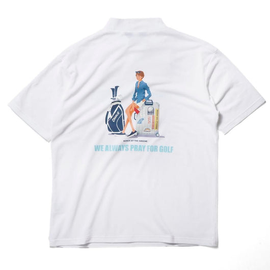 BENCH AT THE GREENE GOLF / 鹿の子モックネック