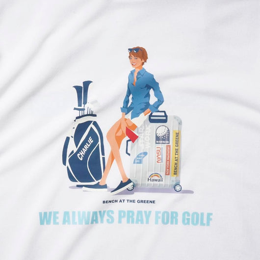 BENCH AT THE GREENE GOLF / 鹿の子モックネック