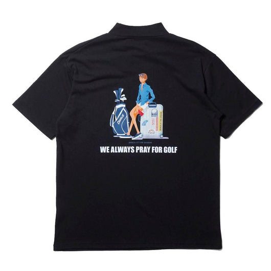 BENCH AT THE GREENE GOLF / 鹿の子モックネック