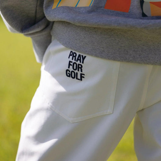 BENCH AT THE GREENE GOLF / 5POCKET GOLF PANTS