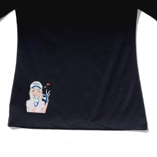 BENCH AT THE GREENE GOLF / レディースモックネック