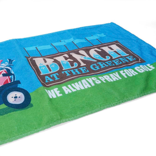 BENCH AT THE GREENE GOLF / FACE TOWEL