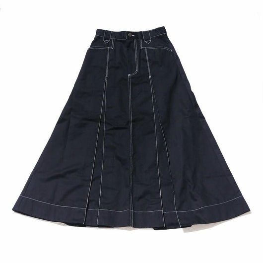 BEN DAVIS 【DENIM PLEATED SKIRT】デニムプリーツスカート