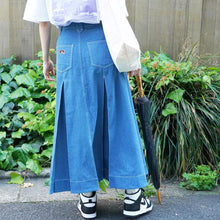 BEN DAVIS 【DENIM PLEATED SKIRT】デニムプリーツスカート