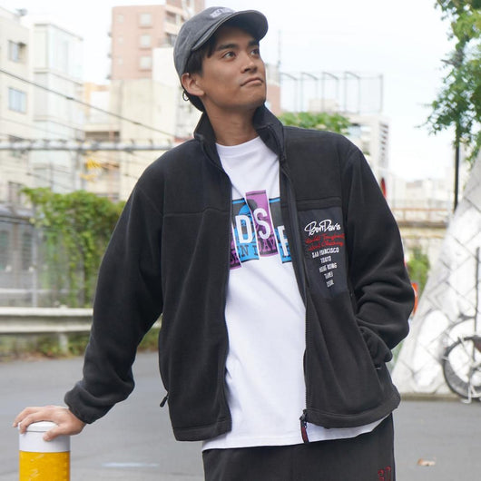 BEN DAVIS【FLEECE STAND FULL ZIP】フリーススタンドフルジップ