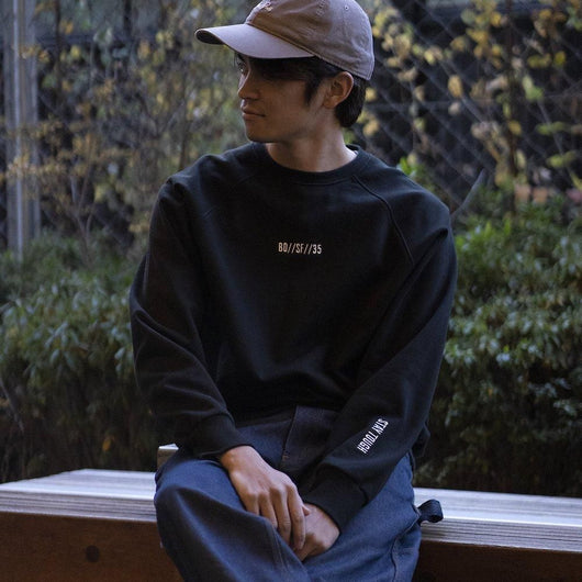 BEN DAVIS 【EMBRO SWEAT SHIRTS】刺繍スウェットシャツ