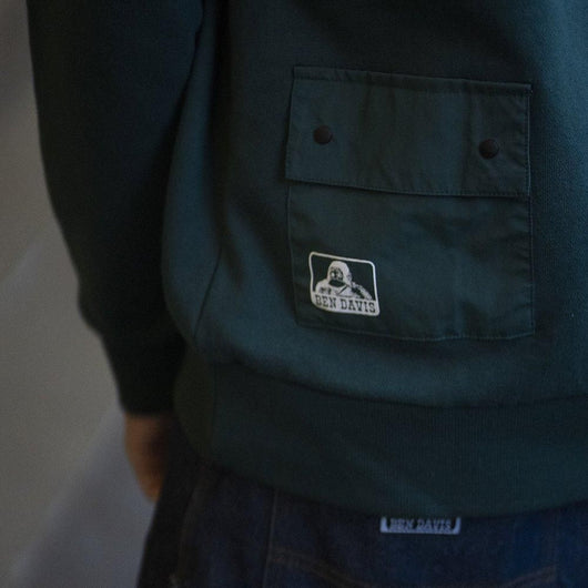 BEN DAVIS 【EMBRO SWEAT SHIRTS】刺繍スウェットシャツ