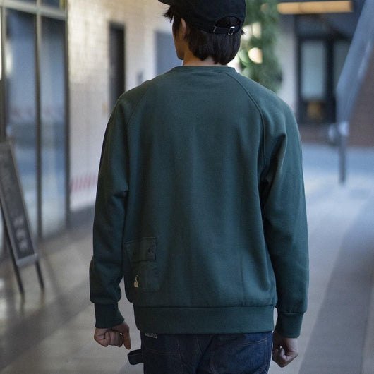 BEN DAVIS 【EMBRO SWEAT SHIRTS】刺繍スウェットシャツ