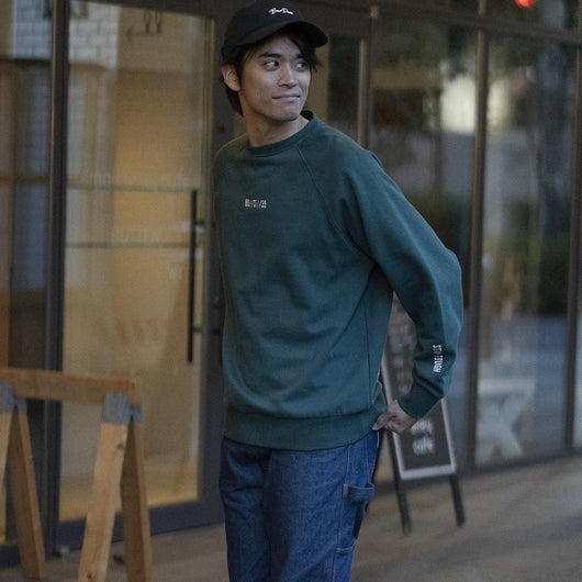 BEN DAVIS 【EMBRO SWEAT SHIRTS】刺繍スウェットシャツ