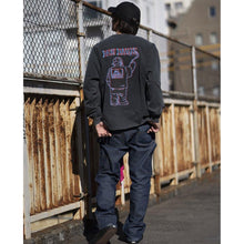 BEN DAVIS【PRINT LONG T-SHIRTS】プリント長袖Tシャツ（VINTAGE加工）