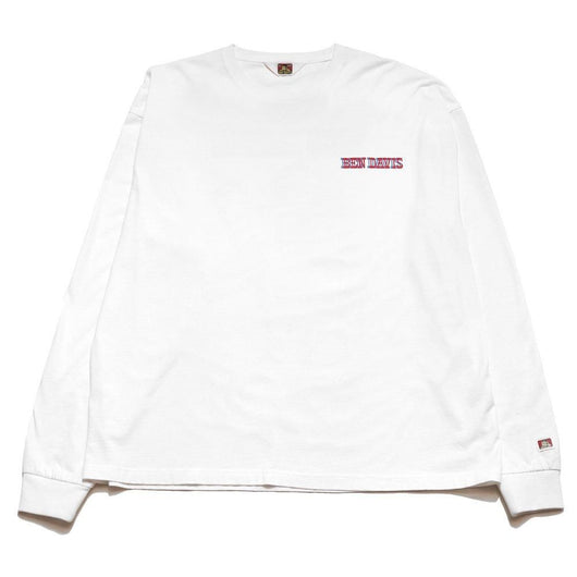 BEN DAVIS【PRINT LONG T-SHIRTS】プリント長袖Tシャツ（VINTAGE加工）