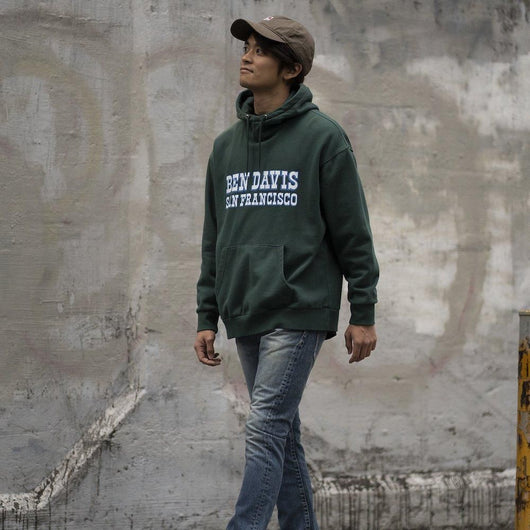 BEN DAVIS 【PRINT SWEAT PARKA】プリントスウェットパーカ