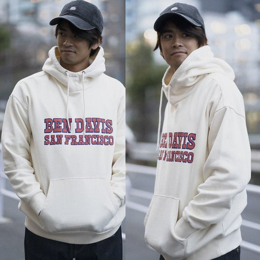 BEN DAVIS 【PRINT SWEAT PARKA】プリントスウェットパーカ