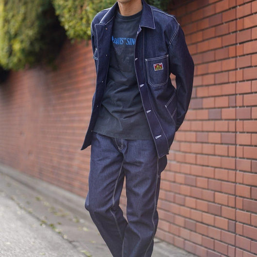 【BEN'S NEW COVER-ALL】難燃デニムカバーオール