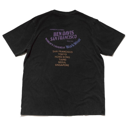 BEN DAVIS【PRINT T-SHIRTS 3】プリントTシャツ（ヴィンテージ加工）