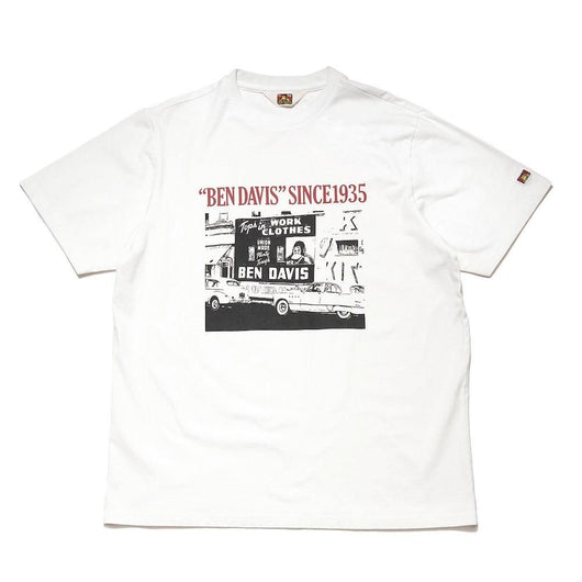 BEN DAVIS【PRINT T-SHIRTS 6】プリントTシャツ（ヴィンテージ加工）