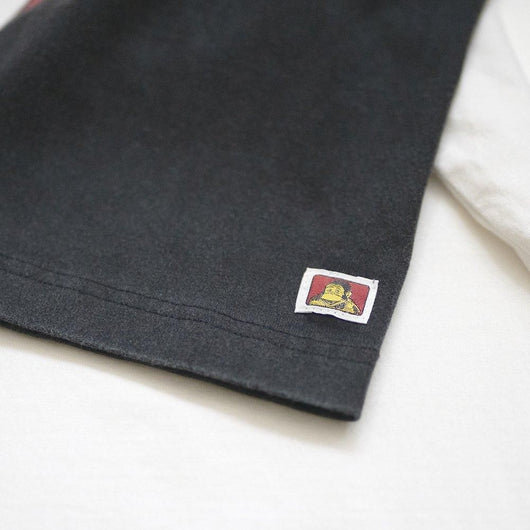 BEN DAVIS【PRINT HALF SLEEVE T-SHIRTS】プリント5分袖Tシャツ（ヴィンテージ加工）