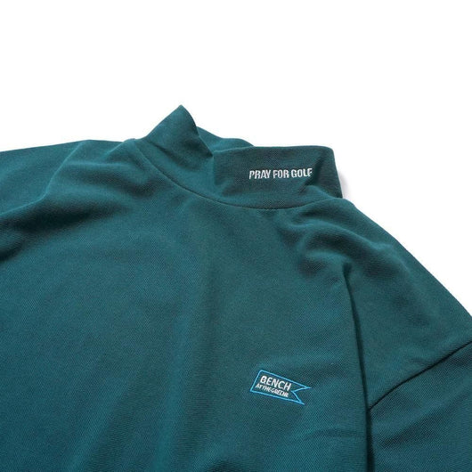 BENCH AT THE GREENE GOLF / EMBRO MOCK NECK SHIRT