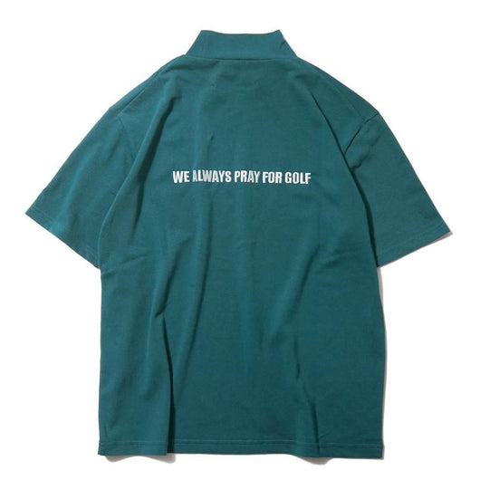 BENCH AT THE GREENE GOLF / EMBRO MOCK NECK SHIRT