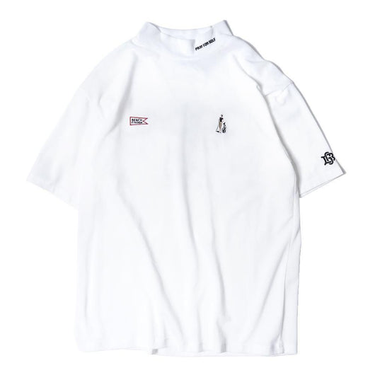 BENCH AT THE GREENE GOLF / EMBRO MOCK NECK SHIRT