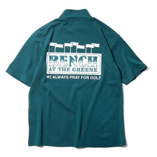 BENCH AT THE GREENE GOLF / EMBRO MOCK NECK SHIRT