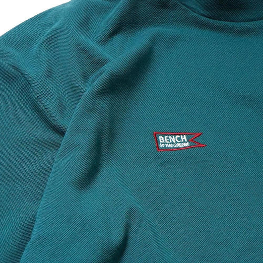 BENCH AT THE GREENE GOLF / EMBRO MOCK NECK SHIRT