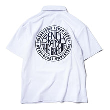 BENCH AT THE GREENE GOLF / BACK PRINT STRETCH SHIRT