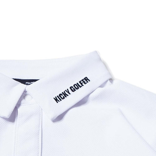 BENCH AT THE GREENE GOLF / BACK PRINT STRETCH SHIRT