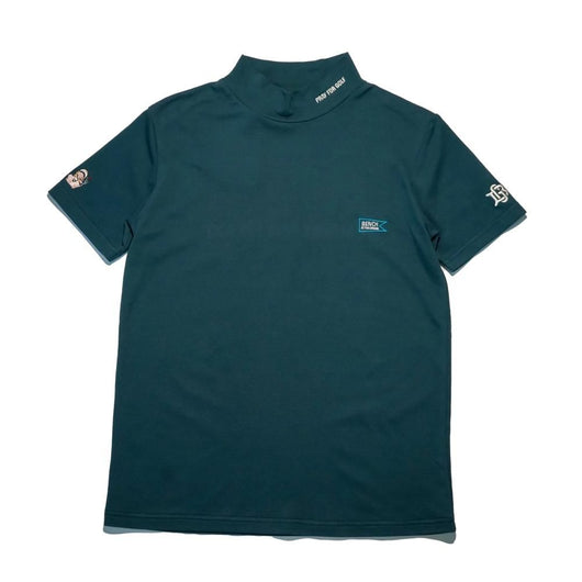 BENCH AT THE GREENE GOLF / LADIES EMBRO MOCK NECK SHIRT（レディース）