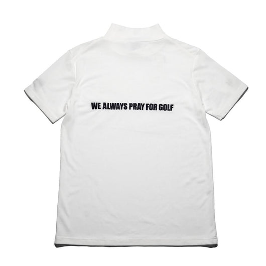 BENCH AT THE GREENE GOLF / LADIES EMBRO MOCK NECK SHIRT（レディース）