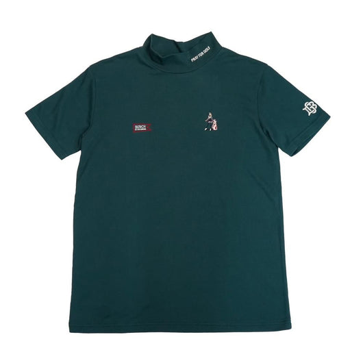 BENCH AT THE GREENE GOLF / LADIES EMBRO MOCK NECK SHIRT（レディース）