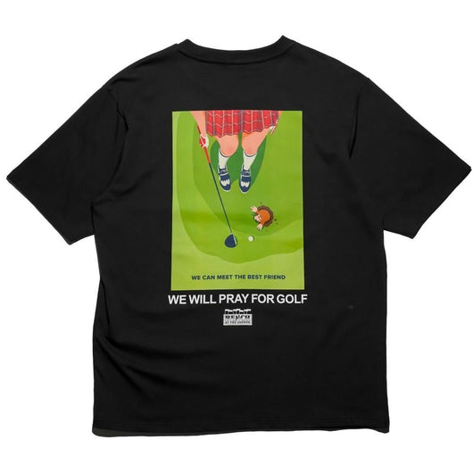 BENCH AT THE GREENE GOLF / PRAY FOR GOLF T-SHIRTS