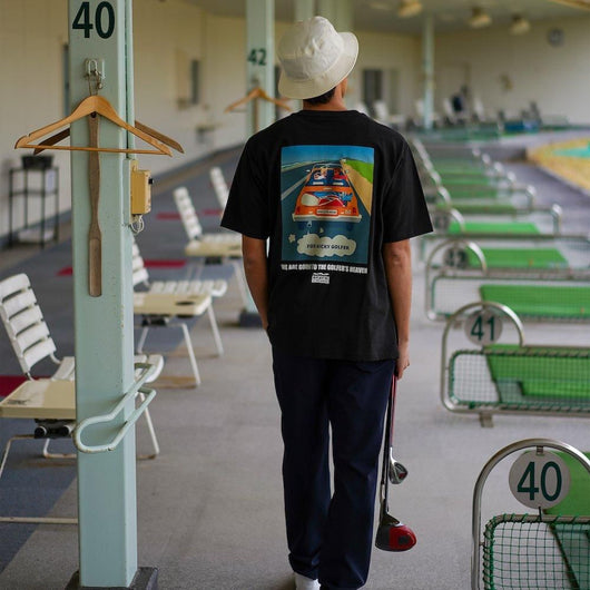 BENCH AT THE GREENE GOLF / GOLFER'S HEAVEN T-SHIRTS