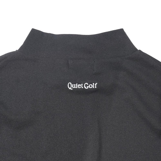 QUIET GOLF / QG Mock Neck T