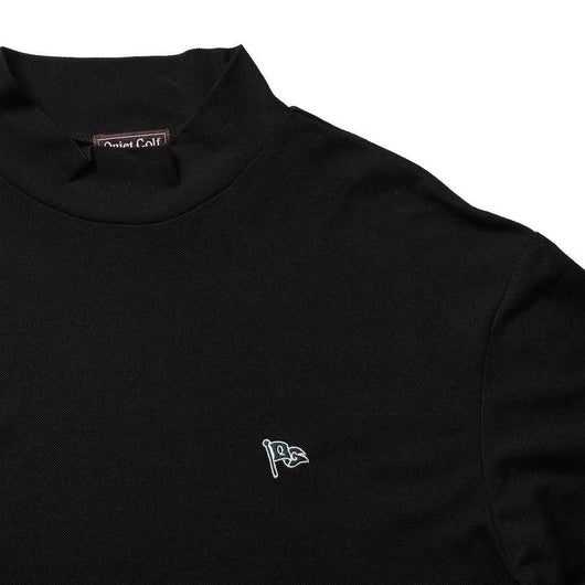 QUIET GOLF / QG Mock Neck T