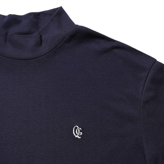 QUIET GOLF / QG Mock Neck T