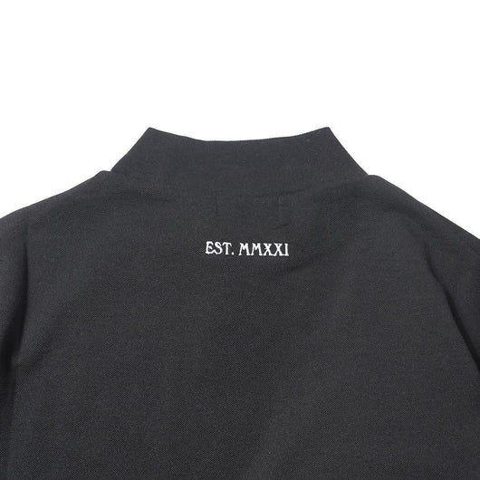 QUIET GOLF / QG Mock Neck T