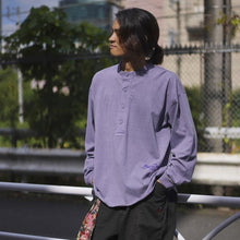 BEN DAVIS【PIGMENT DYE HENLEY-NECK LONG T-SHIRTS】ピグメントダイヘンリーネック長袖Tシャツ