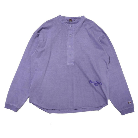 BEN DAVIS【PIGMENT DYE HENLEY-NECK LONG T-SHIRTS】ピグメントダイヘンリーネック長袖Tシャツ