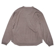 BEN DAVIS【PIGMENT DYE HENLEY-NECK LONG T-SHIRTS】ピグメントダイヘンリーネック長袖Tシャツ