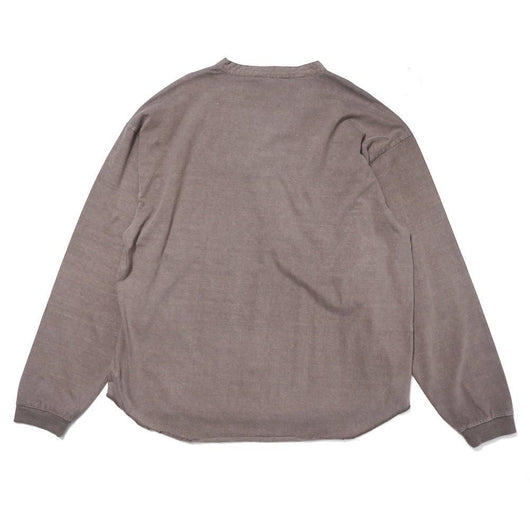 BEN DAVIS【PIGMENT DYE HENLEY-NECK LONG T-SHIRTS】ピグメントダイヘンリーネック長袖Tシャツ