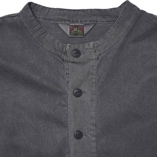 BEN DAVIS【PIGMENT DYE HENLEY-NECK LONG T-SHIRTS】ピグメントダイヘンリーネック長袖Tシャツ