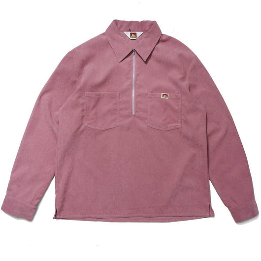 BEN DAVIS【CD HALF ZIP SHIRTS】コーディロイハーフジップシャツ