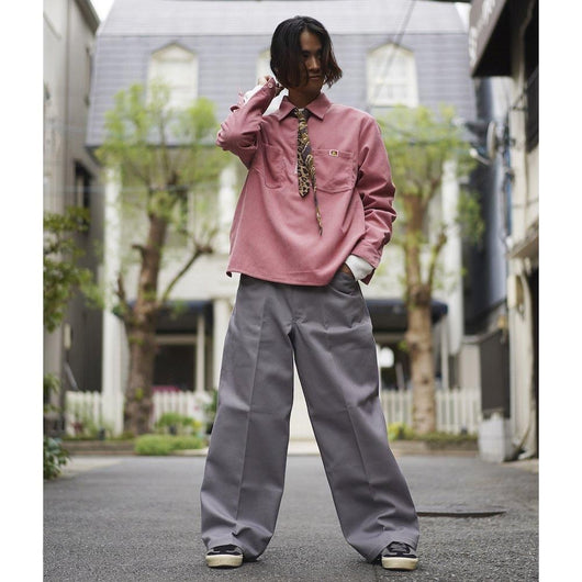 BEN DAVIS【CD HALF ZIP SHIRTS】コーディロイハーフジップシャツ