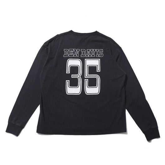 BEN DAVIS【PRINT LONG T-SHIRTS】プリント長袖Tシャツ（VINTAGE加工）