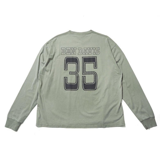 BEN DAVIS【PRINT LONG T-SHIRTS】プリント長袖Tシャツ（VINTAGE加工）