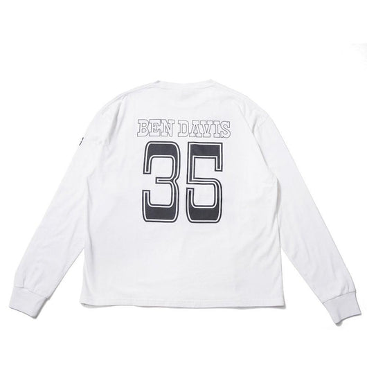 BEN DAVIS【PRINT LONG T-SHIRTS】プリント長袖Tシャツ（VINTAGE加工）