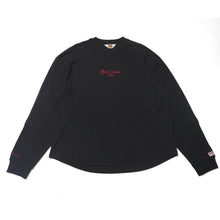 BEN DAVIS【EMBRO WAFFLE LONG TEE】刺繍ワッフル長袖Ｔシャツ