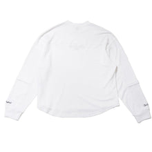 BEN DAVIS【EMBRO WAFFLE LONG TEE】刺繍ワッフル長袖Ｔシャツ