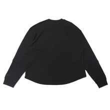 BEN DAVIS【EMBRO WAFFLE LONG TEE】刺繍ワッフル長袖Ｔシャツ